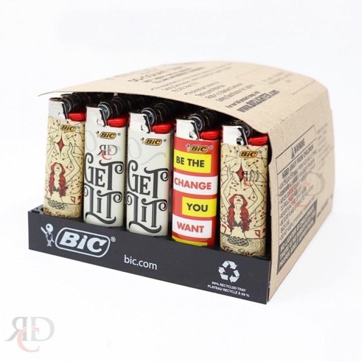 BIC LIGHTER CUTTING EDGE 50CT/ TRAY RIGHT CHOICE DISTRIBUTORS